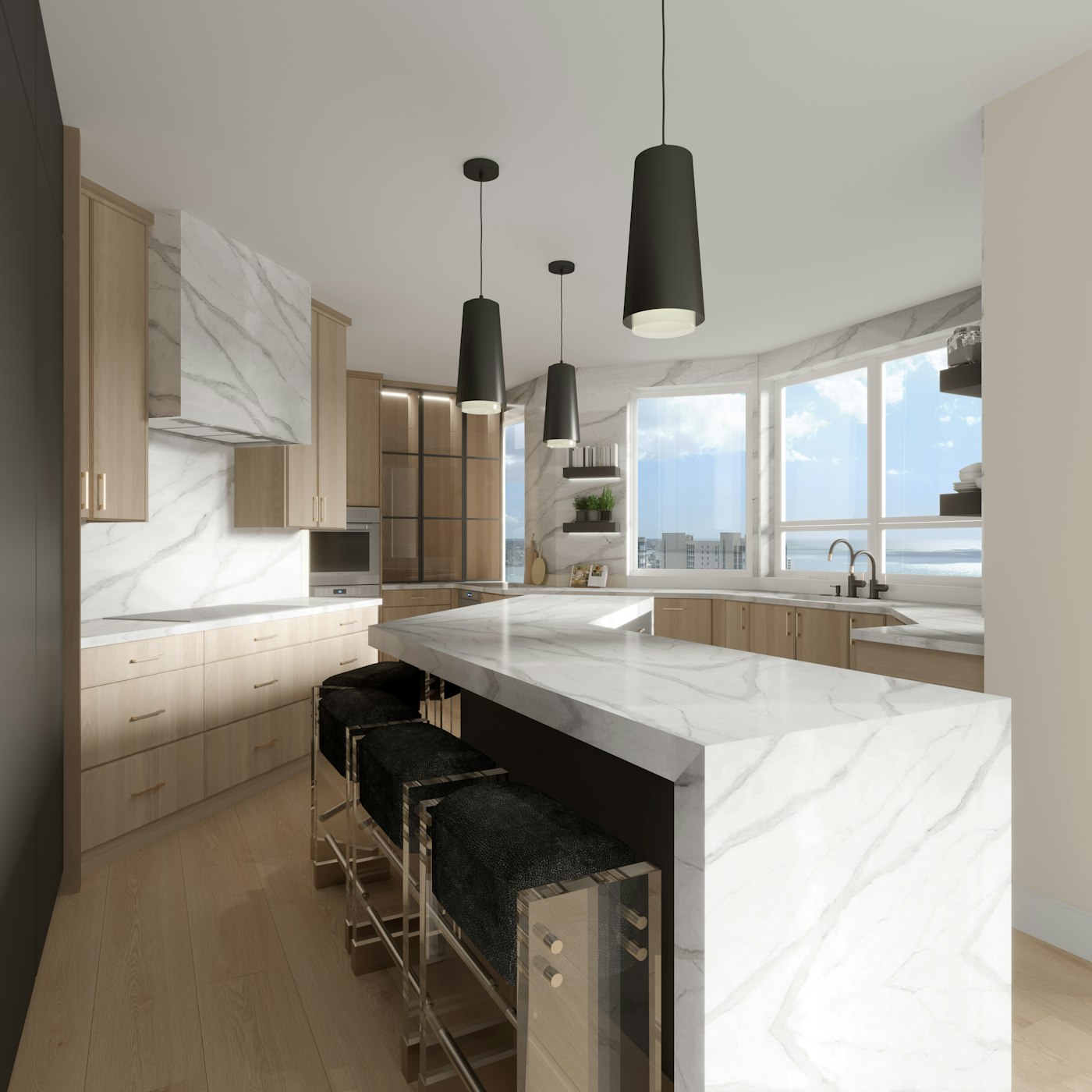 Custom kitchen countertops